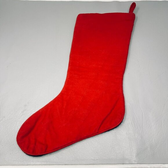 Vintage Needlepoint Disney Christmas Stocking -Kurt Adler Mickey Mouse with Tree - Picture 2 of 9